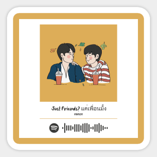 Bad Buddy the series - Fanart - Music Print Sticker